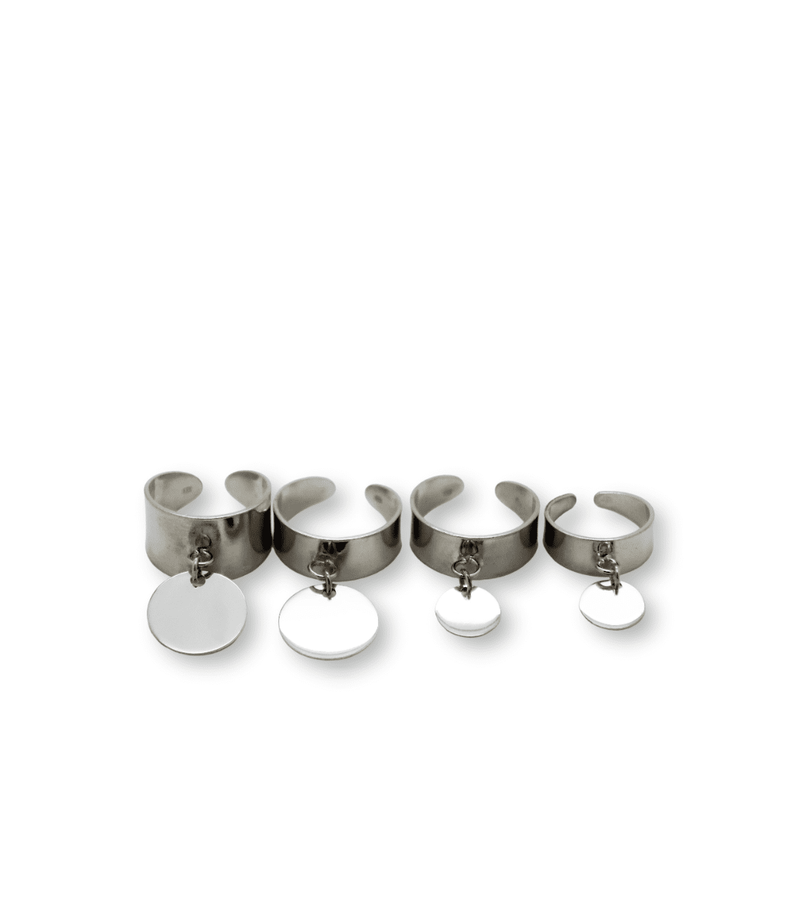 Bague avec outlet médaille argent